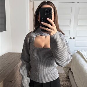 Gray Women's Sweater